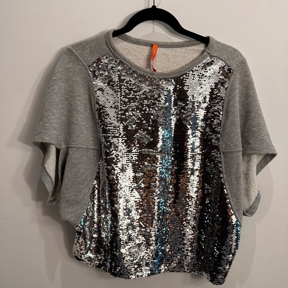 Silver Gray sweater, Imperial size M-L - Picture 2 of 7